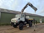 Mercedes-Benz 4X4, Unimog U1850, HIAB kraan., Ophalen, Gebruikt, Meer dan 160 Pk