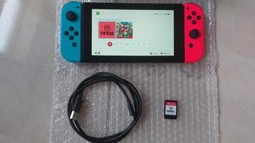 Nintendo Switch en très bonne état avec jeu et pochette, Enlèvement ou Envoi, Comme neuf