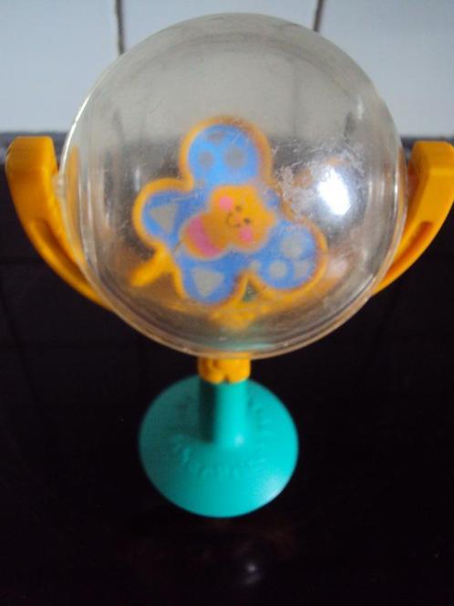 Fisher Price , vlinder- rammelaar*VINTAGE* Kan dmv zuignap,, Enfants & Bébés, Jouets | Fisher-Price, Hochet, Enlèvement ou Envoi