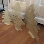 Set 6 metalen kerstboompjes voor decoratie, Priis voor alles, Diversen, Ophalen of Verzenden, Nieuw