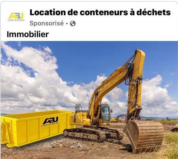 Location conteneurs à déchets, Bricolage & Construction, Conteneurs, Enlèvement