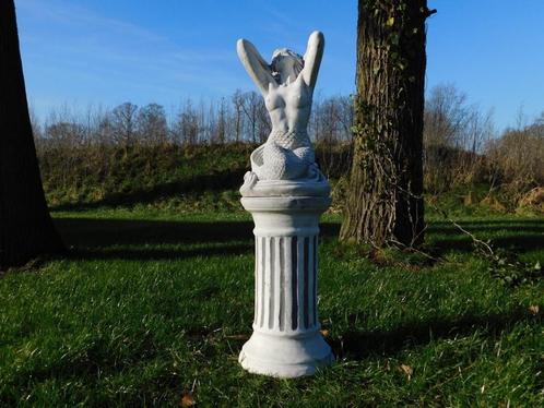 tuinbeeld zeemeermin elles, Jardin & Terrasse, Statues de jardin, Neuf, Pierre, Enlèvement ou Envoi