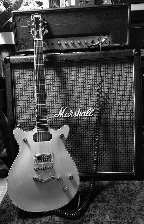Replica van Gretsch Malcolm Young., Muziek en Instrumenten, Snaarinstrumenten | Gitaren | Elektrisch, Zo goed als nieuw, Ophalen
