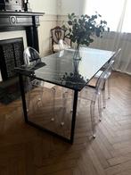 Très belle table de salle à manger en marbre, 150 à 200 cm, Comme neuf, Enlèvement, 50 à 100 cm