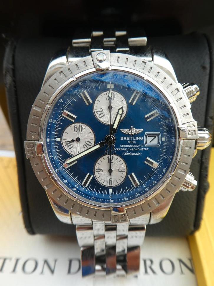 BREITLING, Handtassen en Accessoires, Horloges | Heren, Nieuw, Polshorloge, Breitling, Staal, Staal, Ophalen