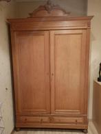 Ancienne armoire en chêne, Maison & Meubles, Armoires | Penderies & Garde-robes, Chêne, 200 cm ou plus, Enlèvement, Utilisé