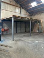 Verdiep stalen palen + houten roostering, Ophalen