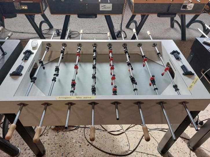 Tafelvoetbal / voetbaltafel / kicker met Ledverlichting, Kinderen en Baby's, Speelgoed | Voetbaltafels, Zo goed als nieuw, Ophalen