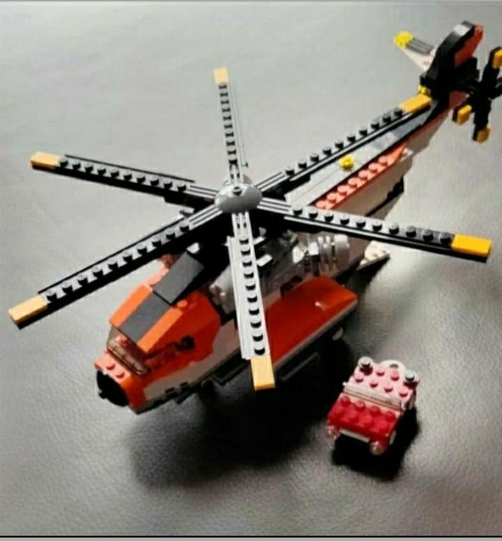 Lego Creator - 3 en 1- L'hélicoptère de transport-  Réf.7345, Kinderen en Baby's, Speelgoed | Duplo en Lego, Gebruikt, Lego, Ophalen