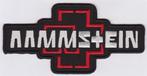 Rammstein stoffen opstrijk patch embleem #1, Verzamelen, Verzenden, Nieuw, Kleding