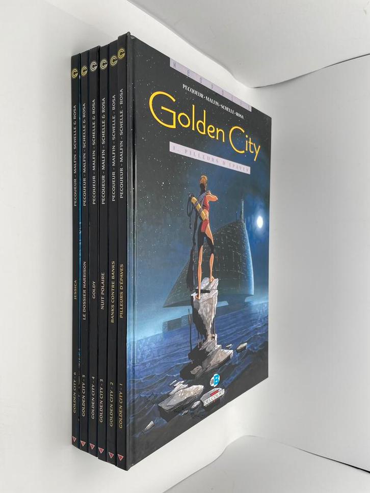 Golden city - 1 a 6 - EO - Pecqueur - Malfin, Livres, BD, Comme neuf, Enlèvement ou Envoi