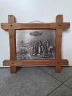 Tinnen wandplaat, Antiek en Kunst, Antiek | Tin, Ophalen of Verzenden