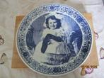 WANDBORD VINTAGE DELFTS BLAUW CHEMKEFA., Ophalen