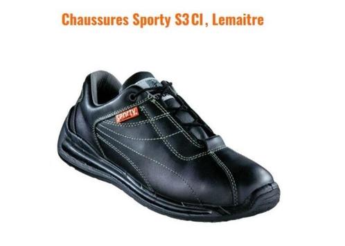 Chaussures de sécurité basses "LEMAITRE" - SPORTY S3CI, Bricolage & Construction, Vêtements de sécurité, Neuf, Enlèvement ou Envoi