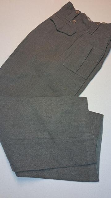 BELGIQUE - ABL - PANTALONS DE BATTLE DRESS 1955 1956 beschikbaar voor biedingen