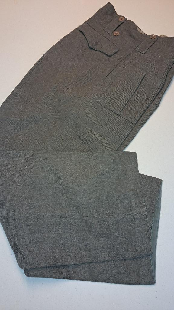 BELGIQUE - ABL - PANTALONS DE BATTLE DRESS 1955 1956, Verzamelen, Militaria | Algemeen, Landmacht, Kleding of Schoenen, Ophalen of Verzenden