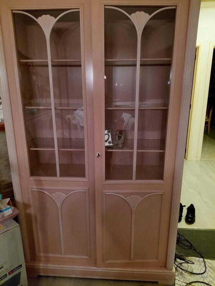 Gratis ceruse meubels, Huis en Inrichting, Complete eetkamers, Gebruikt, 6 tot 8 stoelen, Ophalen