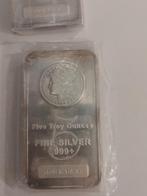 5 oz zilver bar U.S.A. 999, Ophalen of Verzenden, Zilver