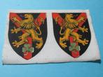 ABL mouwpatchen 2de infanterie brigade "YZER" set, Ophalen of Verzenden, Landmacht, Embleem of Badge