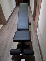 Verstelbare en verstevigde halterbank 900 - CORENGTH, Sport en Fitness, Ophalen, Zo goed als nieuw, Fitnessbank