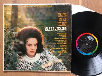 WANDA JACKSON - Blues in my heart (LP)
