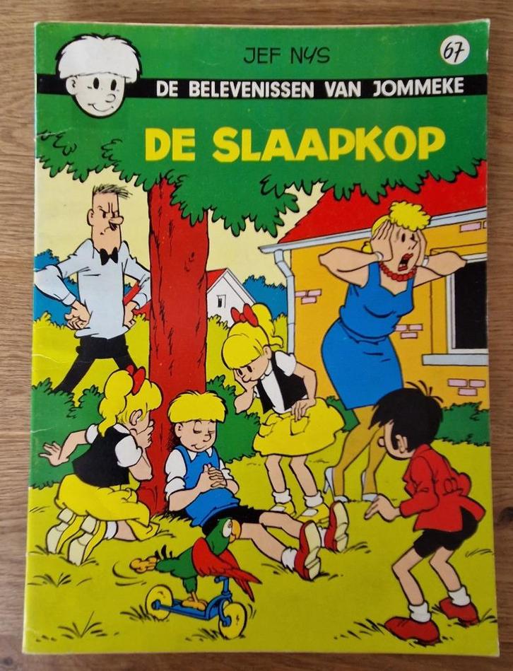 Jommeke - De slaapkop -67(1977) Strip, Boeken, Stripverhalen, Gelezen, Eén stripboek