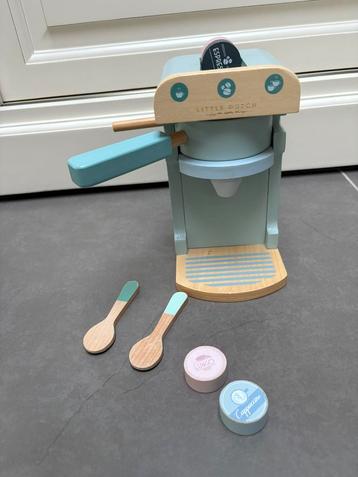 Little dutch houten koffiezet apparaat beschikbaar voor biedingen