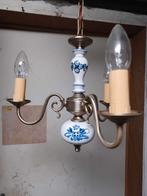 Lustre 3 branches avec 3 ampoules, Antiquités & Art, Enlèvement ou Envoi
