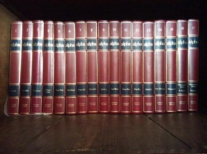Alpha Encyclopédie, Boeken, Encyclopedieën, Zo goed als nieuw, Complete serie, Algemeen, Ophalen