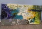 Schilderij modern abstract, Ophalen