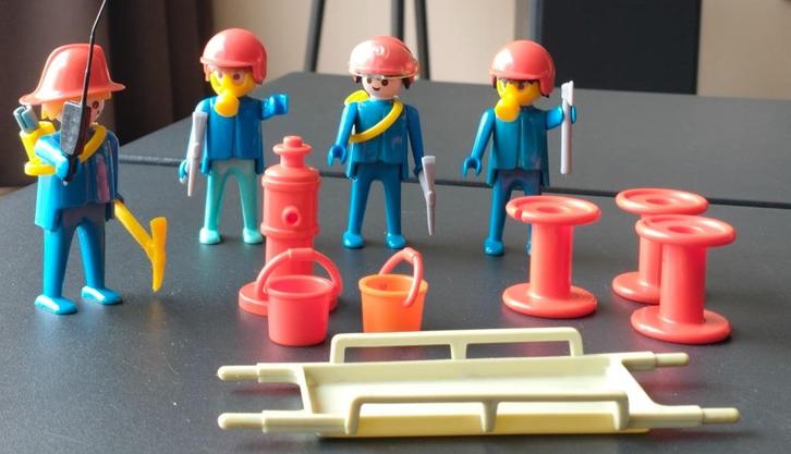 Playmobil system brandweer, Kinderen en Baby's, Speelgoed | Playmobil, Gebruikt, Ophalen of Verzenden