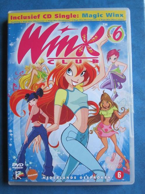 Winx Club 6 (2 disc), Cd's en Dvd's, Dvd's | Tekenfilms en Animatie, Zo goed als nieuw, Amerikaans, Tekenfilm, Boxset, Vanaf 6 jaar