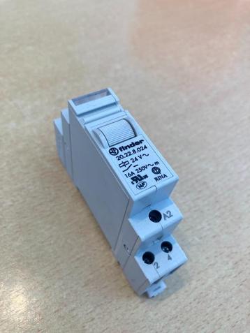 Finder 20.22.8.024 teleruptor DIN-rail 2x NO 24 V/AC beschikbaar voor biedingen