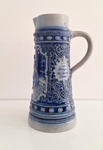 Westerwald steengoed 2 liter schenkkan kobaltblauw, Ophalen of Verzenden