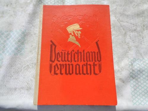 WO 2 prenten boek Deutschland Erwacht, Boeken, Prentenboeken en Plaatjesalbums, Gelezen, Prentenboek, Ophalen of Verzenden