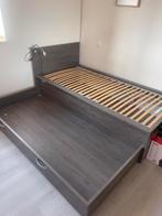 1 persoons bed met schuif, Huis en Inrichting, Slaapkamer | Bedden, Ophalen of Verzenden, Zo goed als nieuw