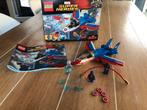 Lego Super Heroes 76076 Captain America Jet Pursuit, Comme neuf, Ensemble complet, Lego, Enlèvement ou Envoi