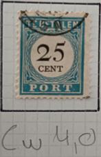 Portzegel Nederland 25cent, Postzegels en Munten, Postzegels | Nederland, Ophalen of Verzenden