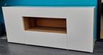 Wit gelakte dressoir (Morres Meubel-210x75x45cm (+hangkast?), Ophalen, Gebruikt
