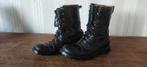 Lederen combatboots Army Surplus – maat 40, Enlèvement ou Envoi, Porté, Noir, Army Surplus