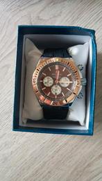 Nieuwe breitling 1884 Chonograaf, Handtassen en Accessoires, Horloges | Heren, Leer, Staal, Breitling, Polshorloge