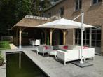 6  à 8 delig zitsalon outdoor, Tuin en Terras, Ophalen, Overige materialen, Gebruikt, Loungeset