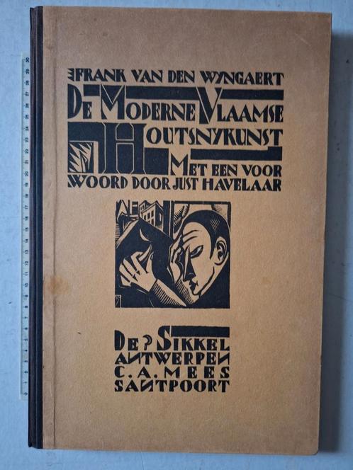 Frank Van den Wyngaert De Moderne Vlaamse Houtsnijkunst, Boeken, Kunst en Cultuur | Beeldend, Overige onderwerpen, Ophalen of Verzenden