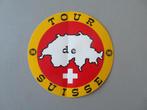 sticker wielrennen Tour de Suisse Ronde van Zwitserland, Verzenden, Zo goed als nieuw, Poster, Plaatje of Sticker