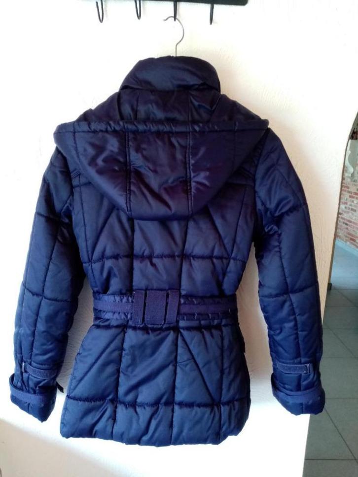 Vero Moda : paars parka jas regenjas verwijderbare kap , M, Kleding | Dames, Jassen | Winter, Zo goed als nieuw, Maat 38/40 (M)