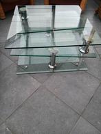 table salon, Maison & Meubles, Tables | Tables de salon, Moins de 50 cm, 50 à 100 cm, Carré, Verre