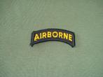USA MISC # 7 - AIRBORNE ARCH PATCH, Ophalen of Verzenden, Embleem of Badge