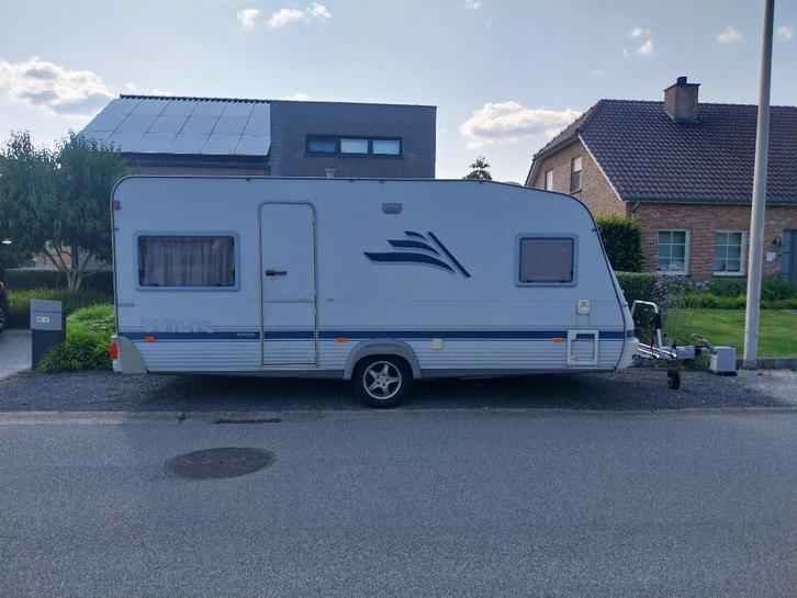 Caravan Wilk 515TS, Caravans en Kamperen, Caravans, Particulier, tot en met 4, 1000 - 1250 kg, Rondzit, Wilk, Omvormbare zithoek