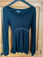 Calvin Klein M zwarte blouse met lange mouwen, Kleding | Dames, Ophalen of Verzenden