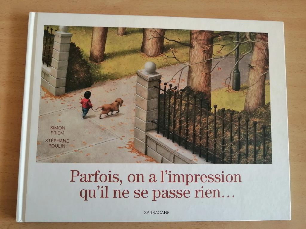 Parfois, on a l'impression qu'il ne se passe rien de S Priem, Enlèvement ou Envoi, Comme neuf